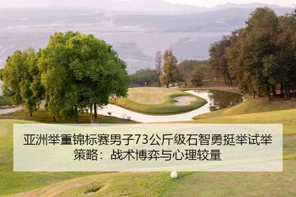 亚洲举重锦标赛男子73公斤级石智勇挺举试举策略：战术博弈与心理较量